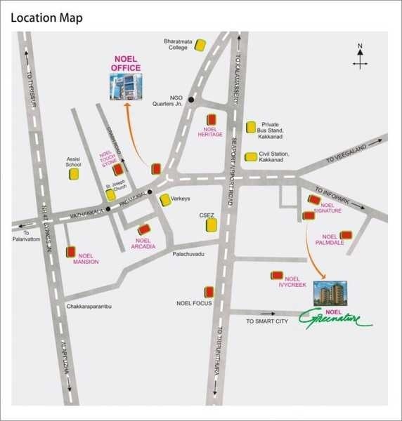  greenature Location Plan