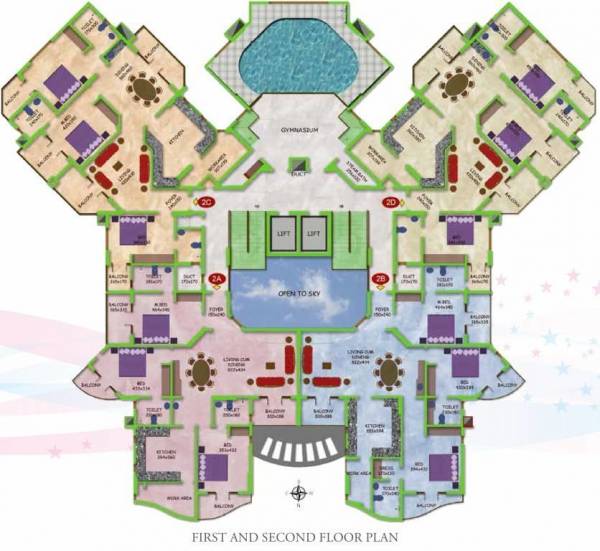  aerosky Cluster Plan