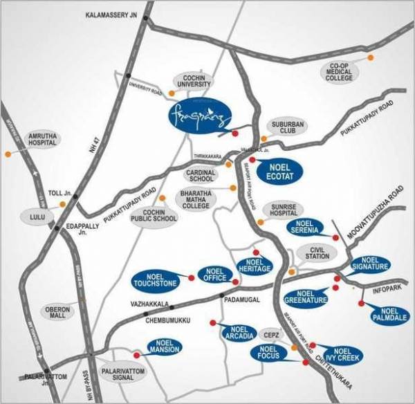 Location Plan fragranz Location Plan