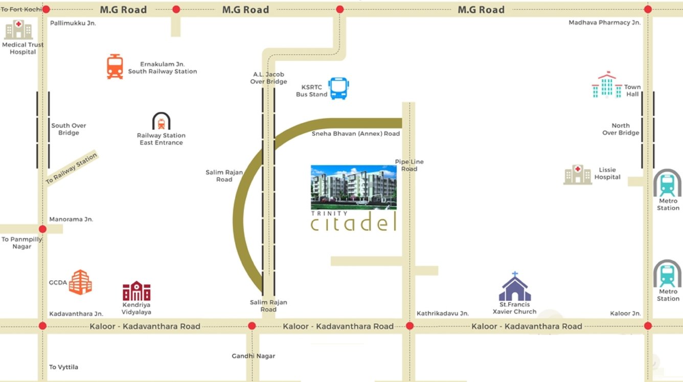 citadel Images for Location Plan of Trinity Citadel