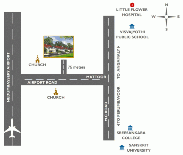  runway-villas Layout Plan