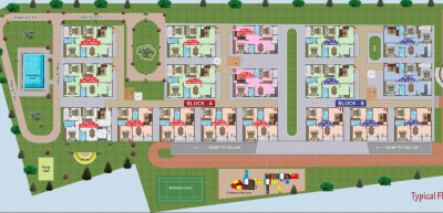  gangothri-residency Cluster Plan