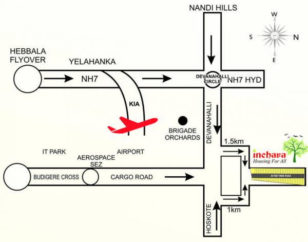  inchara Location Plan