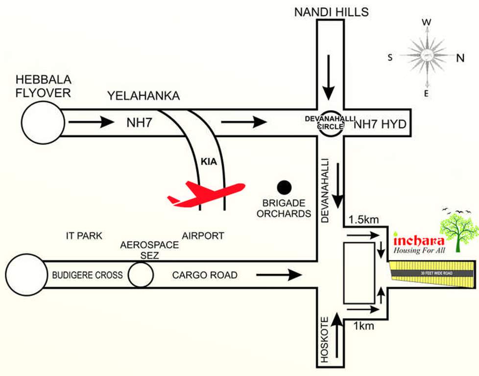  inchara Location Plan