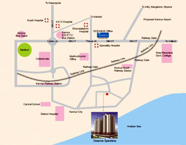 Location Plan spandana Location Plan