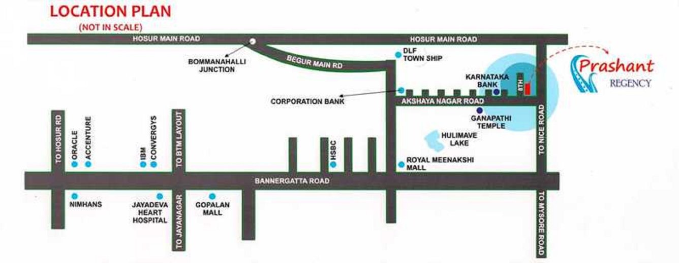 regency Location Plan