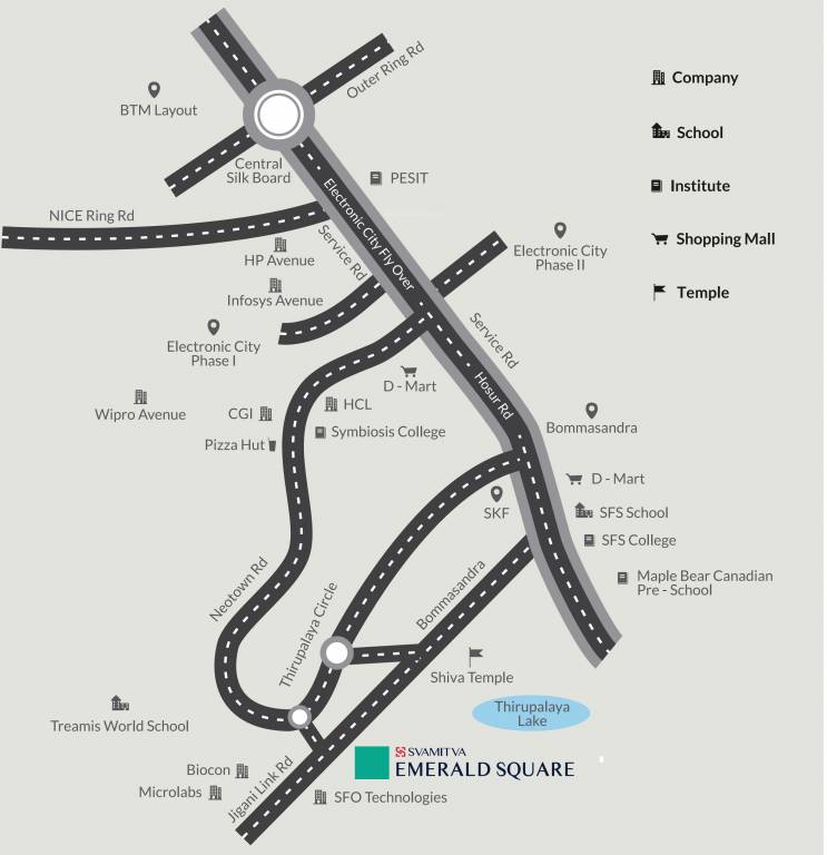 Images for Location Plan of Svamitva Emerald Square