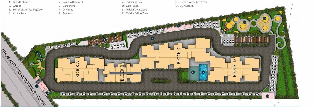 Images for Master Plan of Svamitva Emerald Square