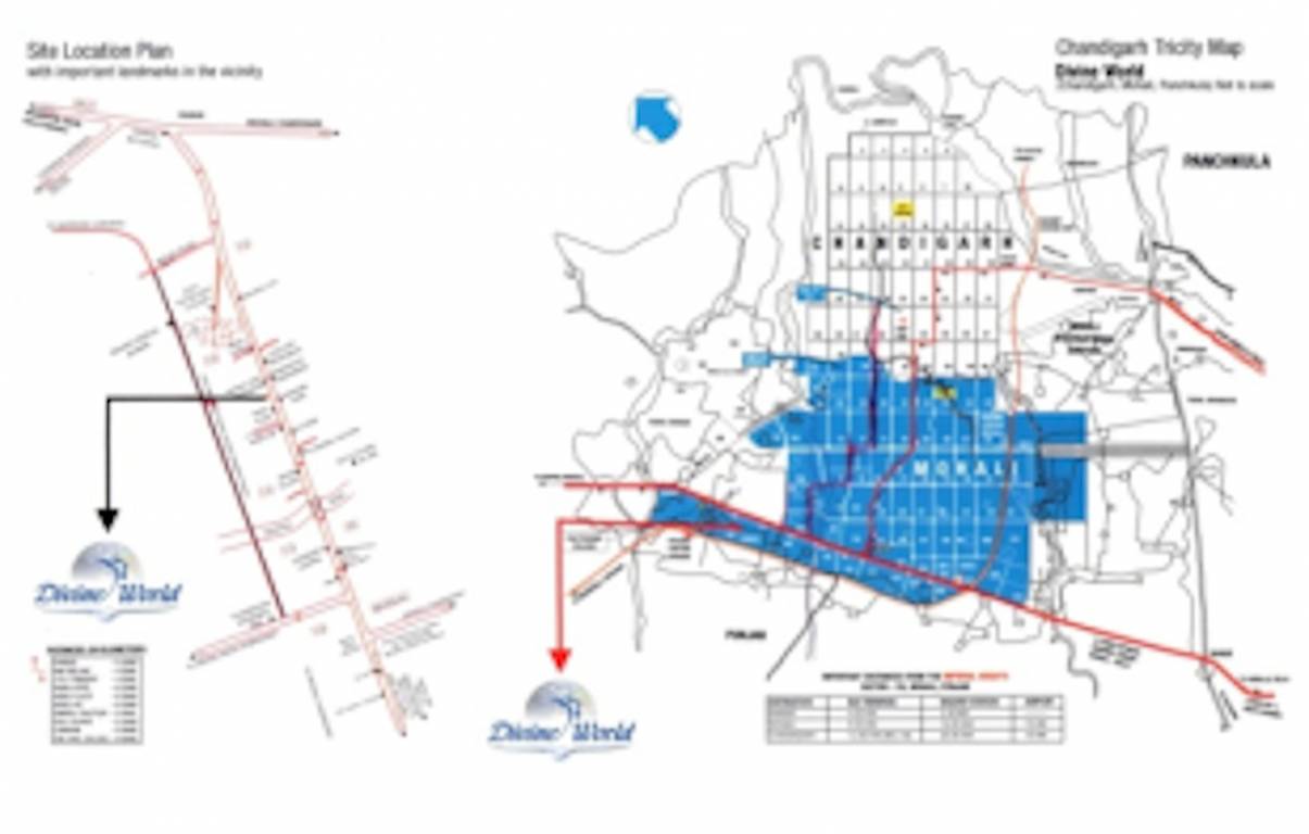  divine world Location Plan