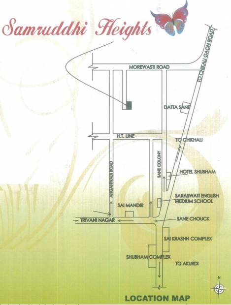 Images for Location Plan of Vinayak Samruddhi Heights