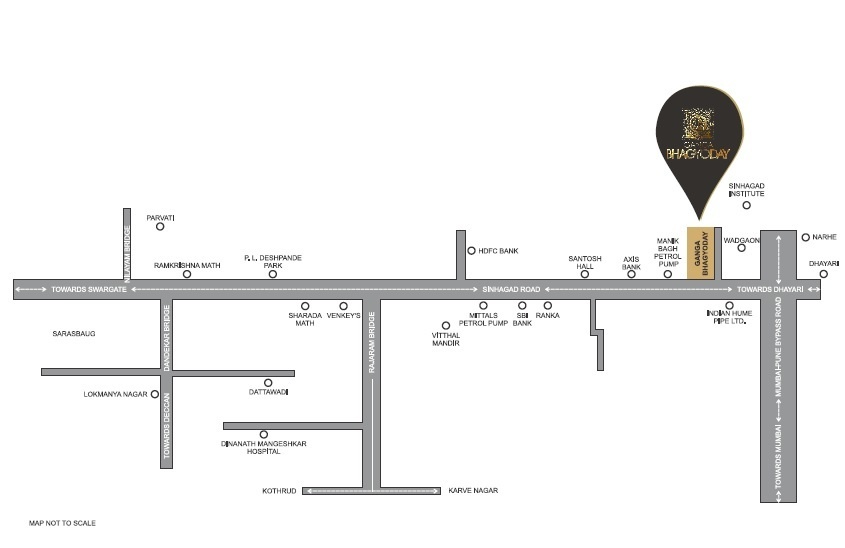 ganga bhagyoday phase 2 Location Plan