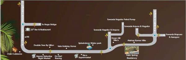  palm-spring-residency Location Plan