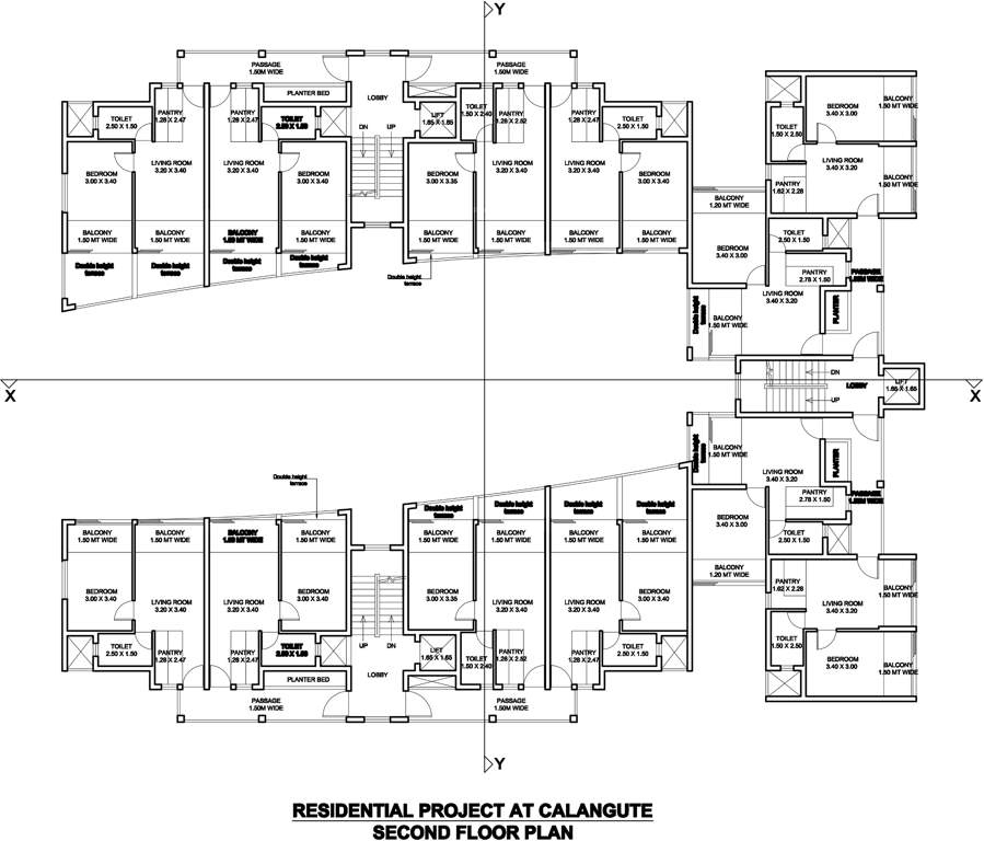 Images for Cluster Plan of B and F Bellagio Rezidencia