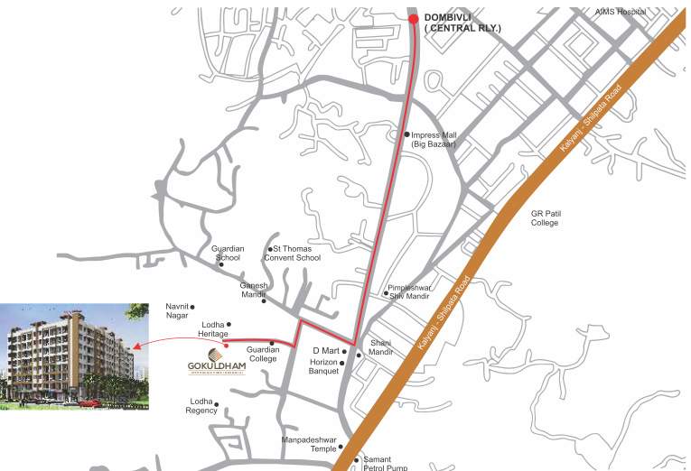  gokuldham Location Plan