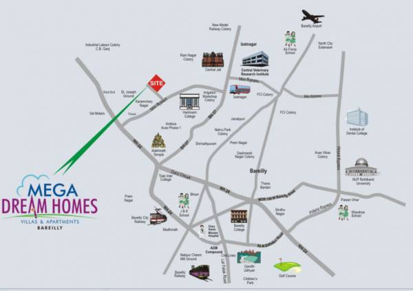  dreams-homes-phase-2 Location Plan