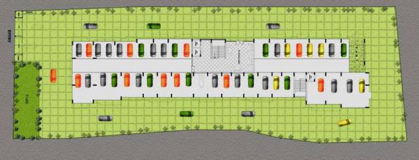  tirupati Parking Cluster Plan