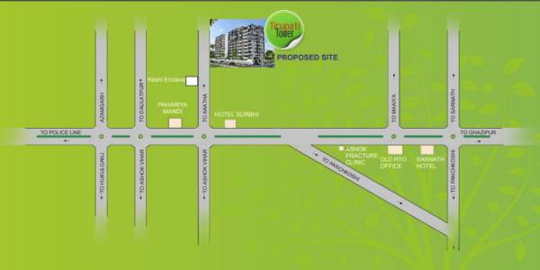  tirupati Location Plan