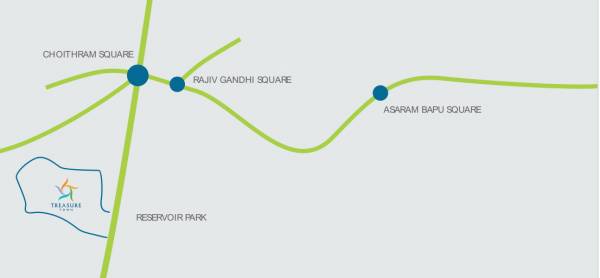 Location Plan town-and-treasure-vihar Location Plan