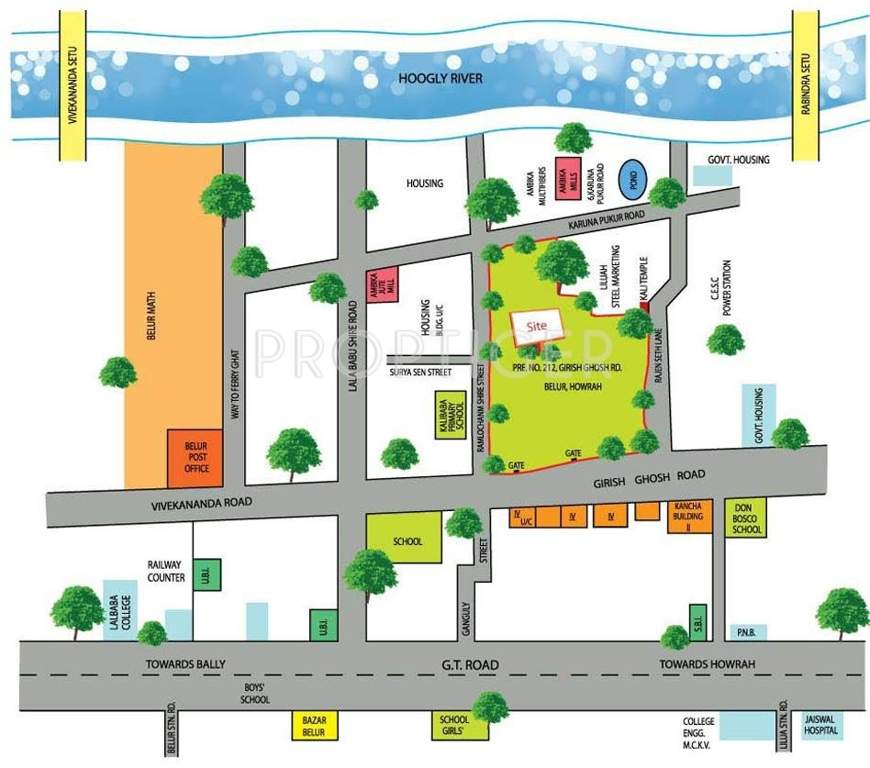 pravesh Images for Location Plan of Forum Pravesh