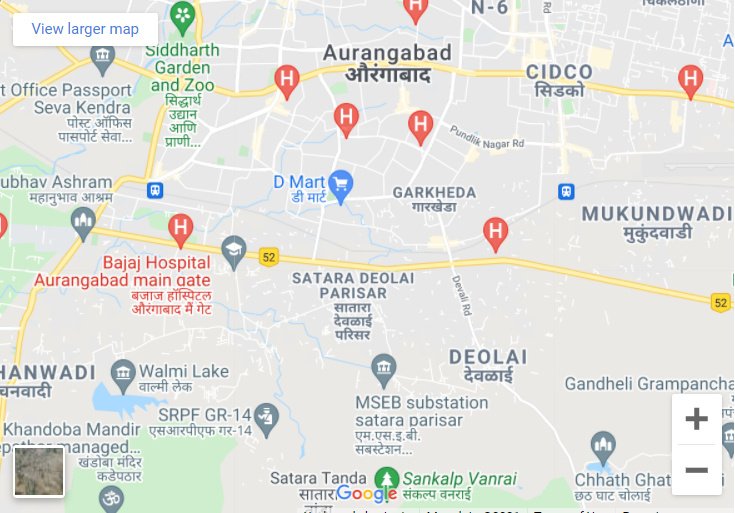 nagari Location Plan