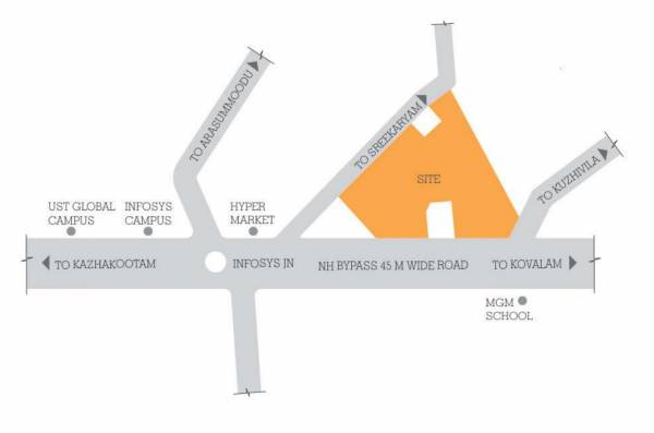  life-spaces Location Plan