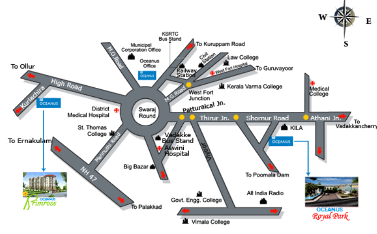 primrose Location Plan
