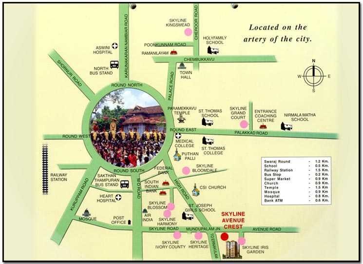  avenue crest Location Plan