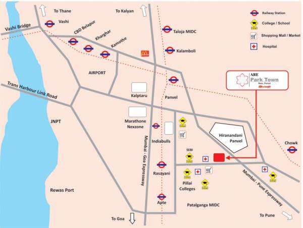  park-town Location Plan