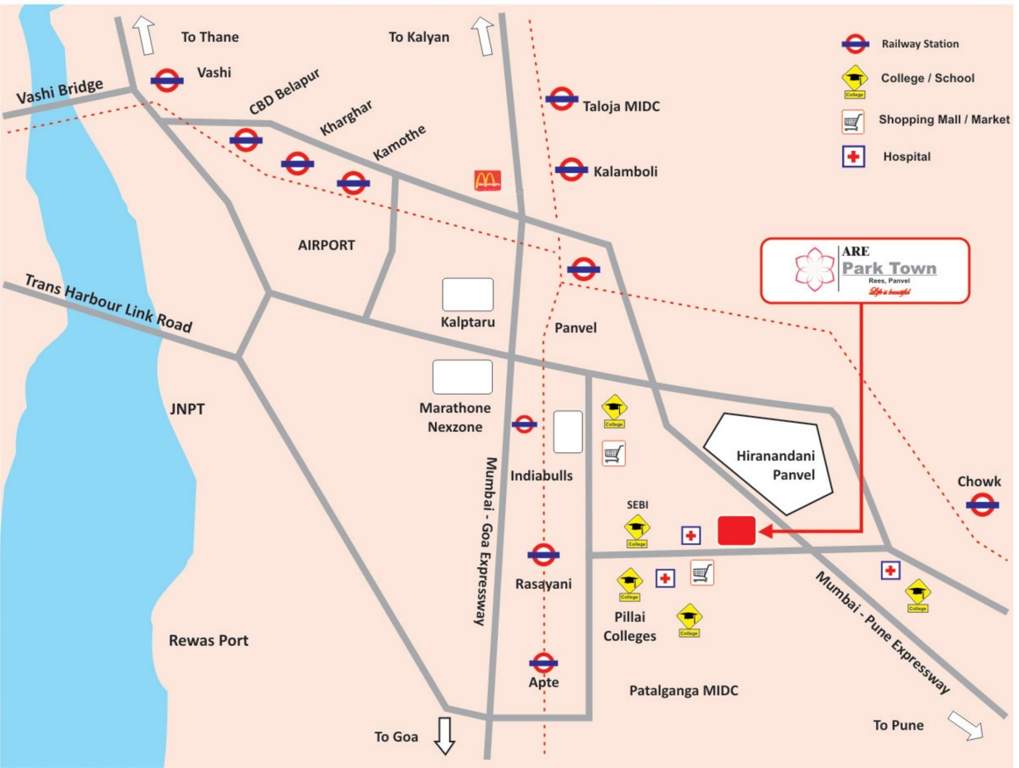  park town Location Plan