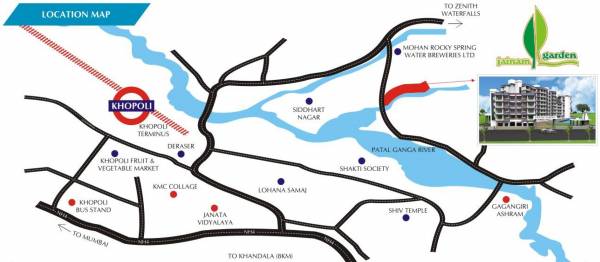 Images for Location Plan of Jainam Phase 1 Jainam Garden