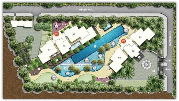  la impero a and b building Master Plan