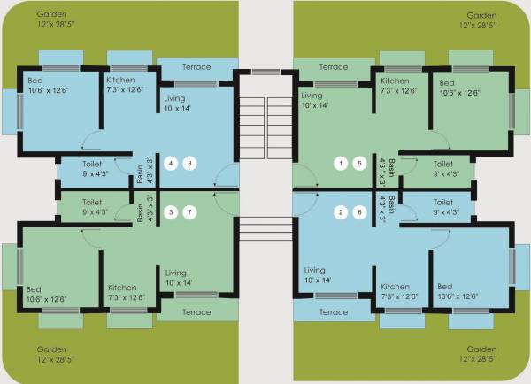 Images for Cluster Plan of Gawade Tranquil Coast Apartment