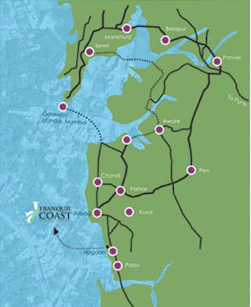 Images for Location Plan of Gawade Tranquil Coast Apartment