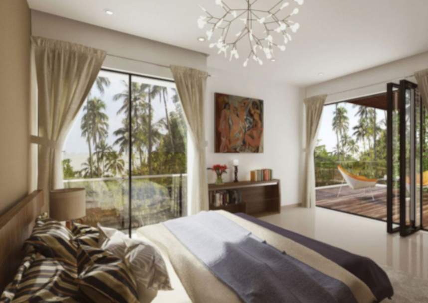  the serenes villa no 10 Bedroom