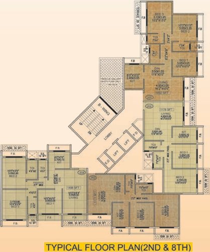 Images for Cluster Plan of Asian Galaxy B Wing
