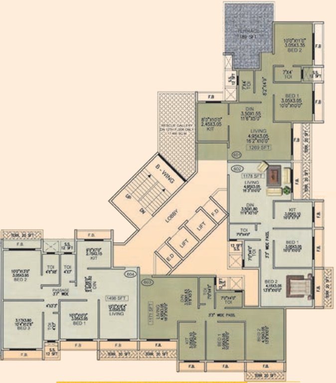 Images for Cluster Plan of Asian Galaxy B Wing