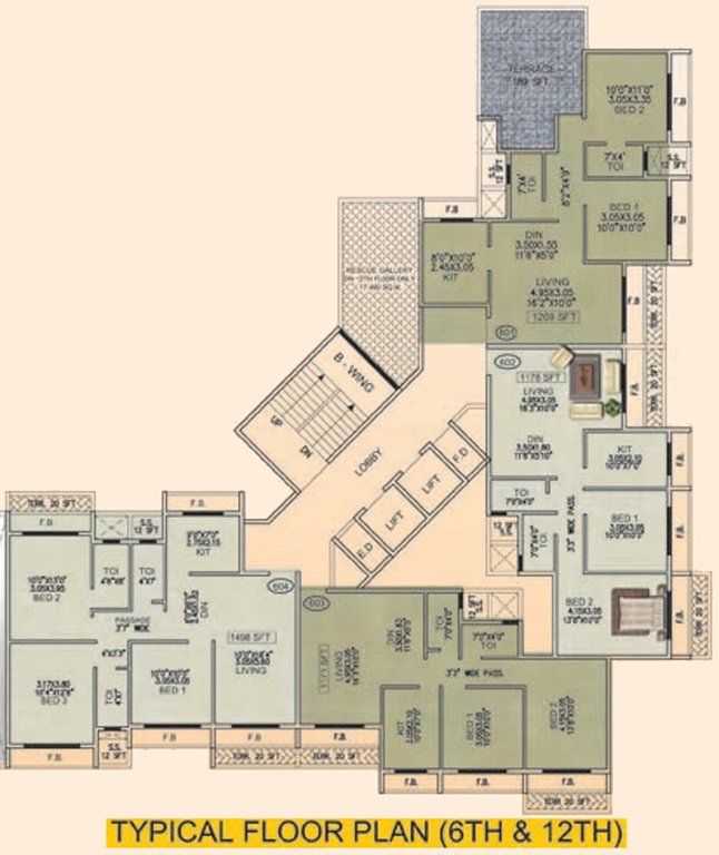 Images for Cluster Plan of Asian Galaxy B Wing