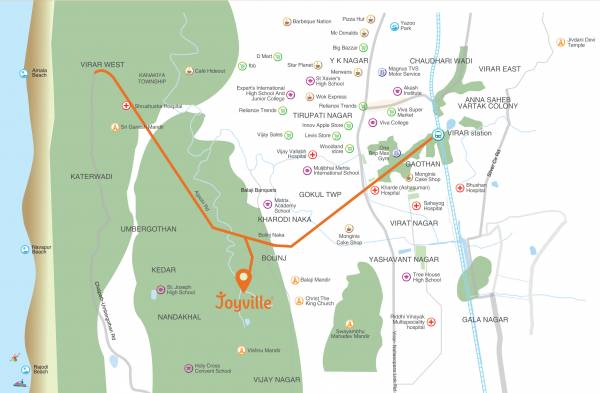  joyville-virar Location Plan