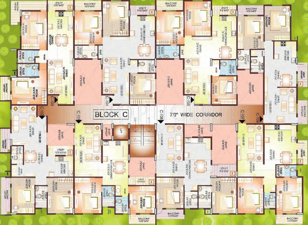 Images for Cluster Plan of Rainbow Waterfront
