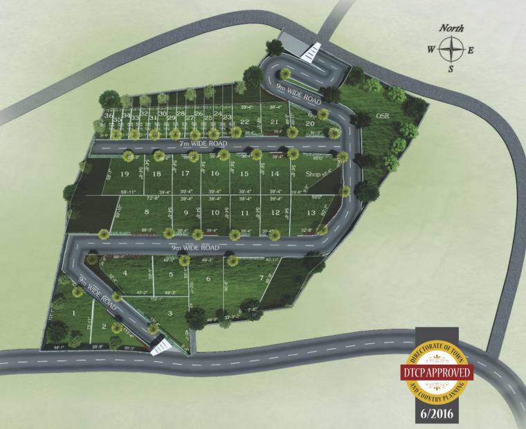 Images for Layout Plan of Casagrand The Hilltop Phase 1