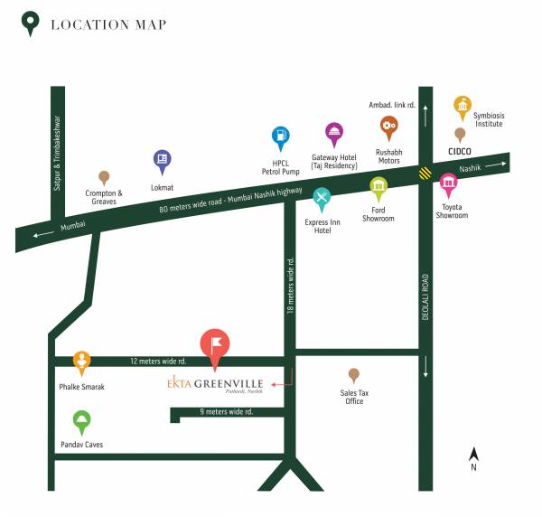 Images for Location Plan of Ekta Greenville Phase 3