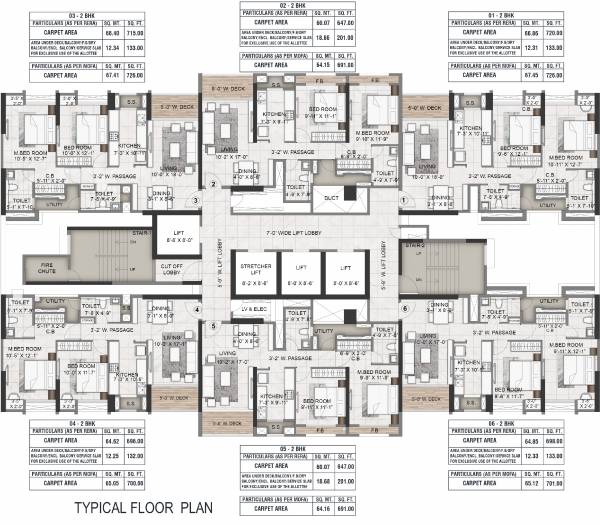 Images for Cluster Plan of Rustomjee Urbania Azziano Wing E