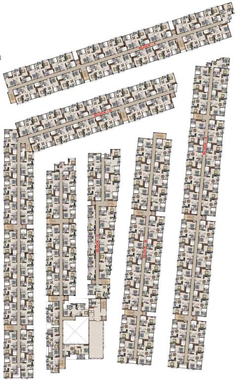  smart town Images for Cluster Plan of Casagrand Smart Town