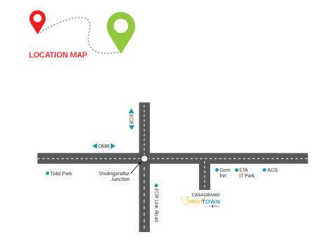  smart town Location Plan