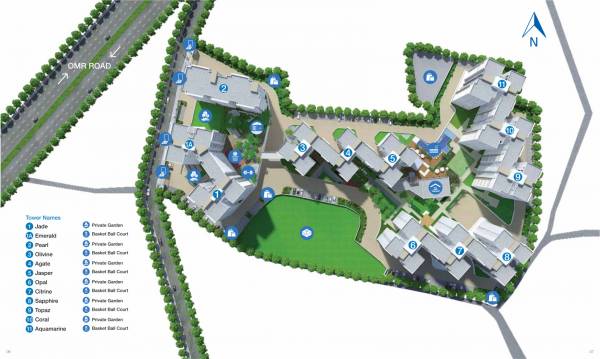 Images for Master Plan of Godrej Azure Phase 3