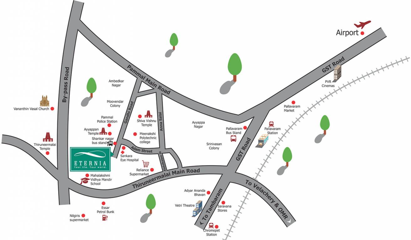 Images for Location Plan of Merlin Belani Eternia