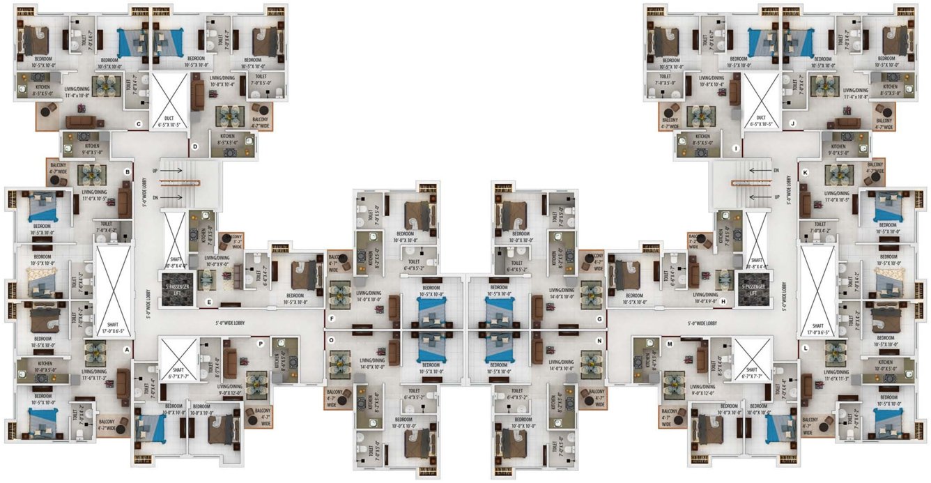  golden acres Cluster Plan