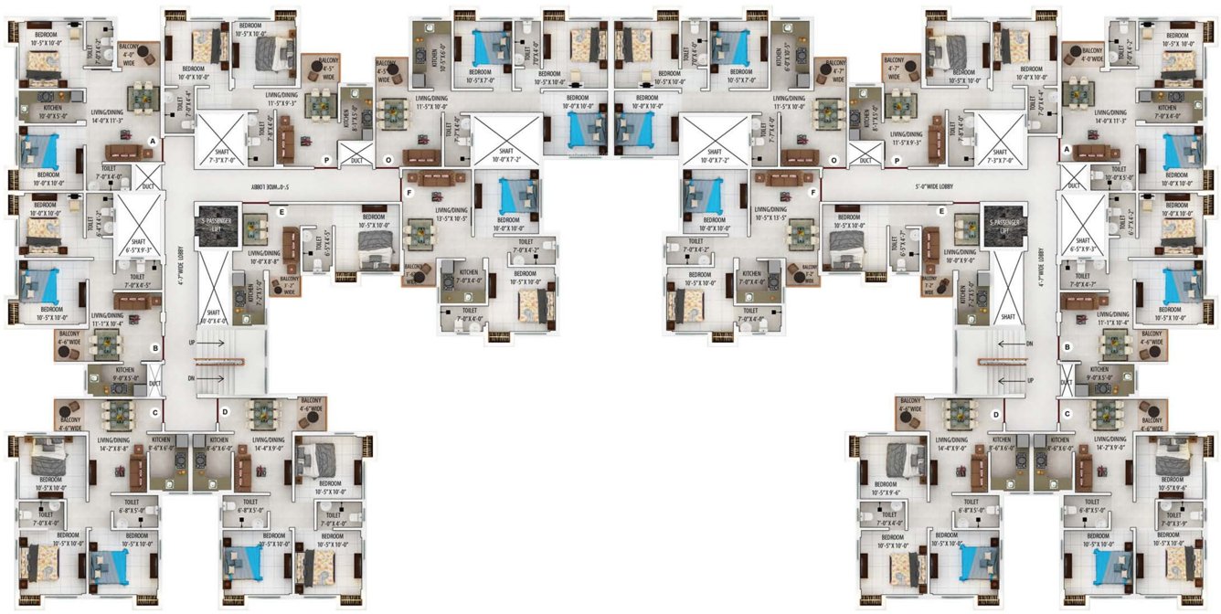 golden acres Cluster Plan