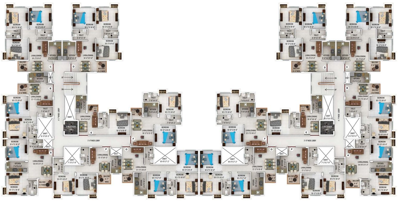  golden acres Cluster Plan