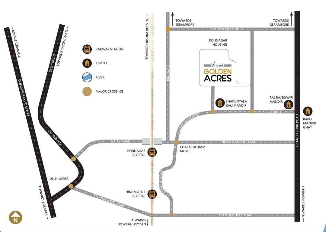 golden acres Location Plan